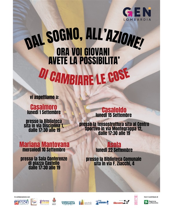 Dal sogno, all'azione!
