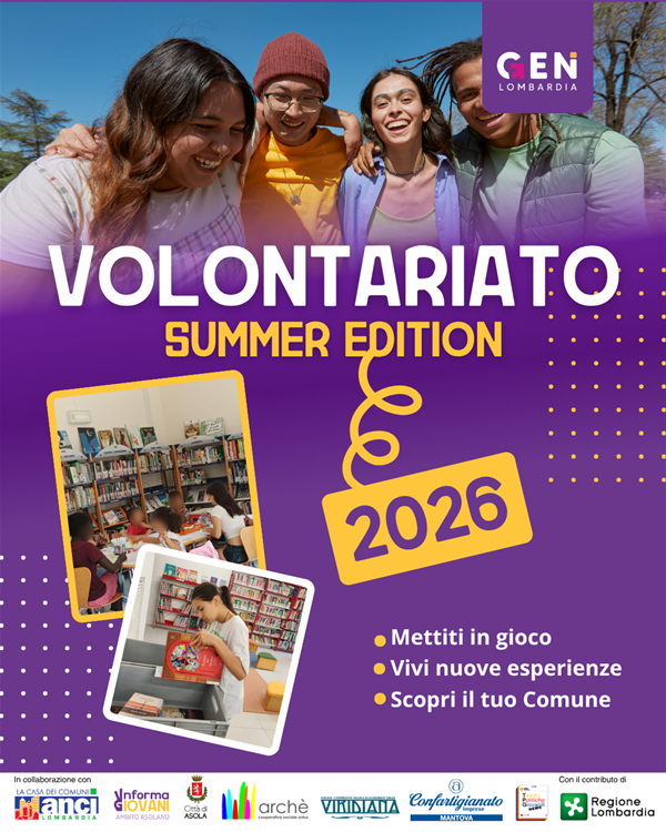 Volontariato Summer Edition 2026